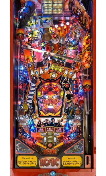 Spielfeld vom AC/DC Premium LUCI Vault Edition (VE)