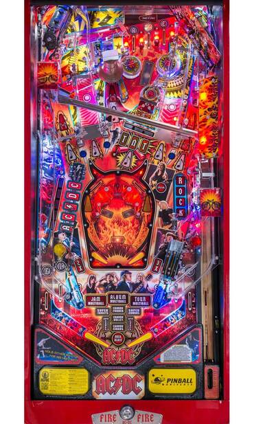 Spielfeld vom AC/DC Premium Vault Edition (VE)