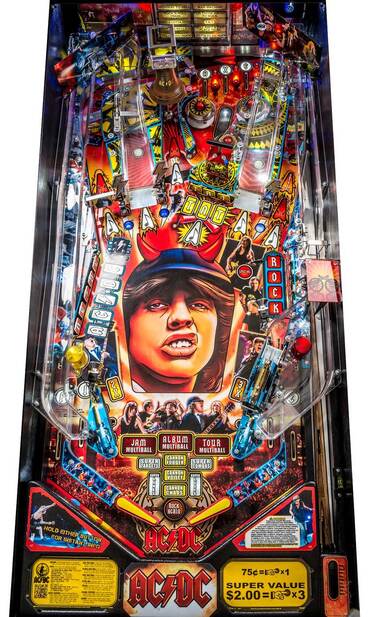 Spielfeld vom AC/DC Pro Vault Edition (VE)
