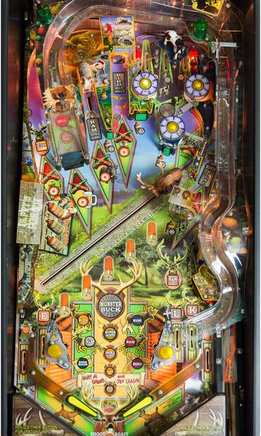 Spielfeld vom Big Buck Hunter (BBH) Pro