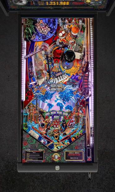 Spielfeld vom Guns N' Roses Standard Edition (SE)