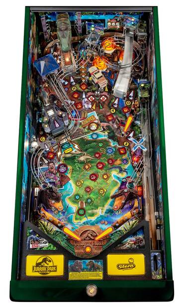 Spielfeld vom Jurassic Park LE