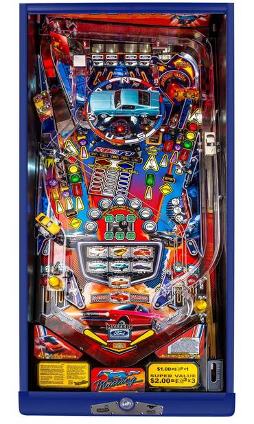 Spielfeld vom Mustang LE