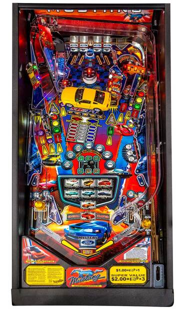 Spielfeld vom Mustang Pro