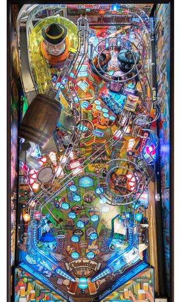 Spielfeld vom Oktoberfest Pinball on Tap