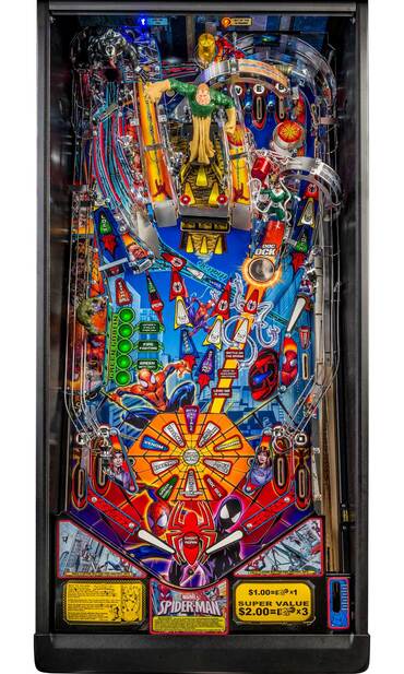 Spielfeld vom Spider-Man Vault Edition