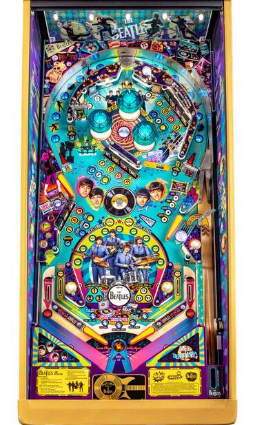 Spielfeld vom The Beatles Beatlemania Gold Edition