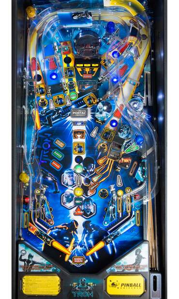Spielfeld vom Disney TRON Legacy Pro