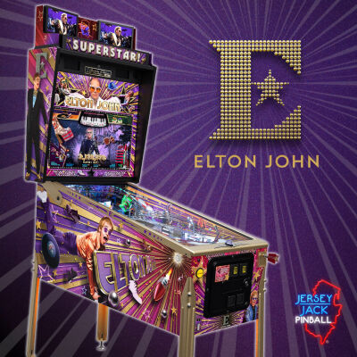 Elton John nächster Jersey Jack Pinball - Elton John nächster Jersey Jack Pinball