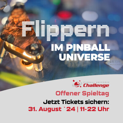 Flippern im PU - Offener Spieltag 2024