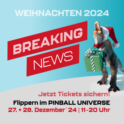 Weihnachtsflippern 2024 - Weihnachten 2024 im Pinball Universe