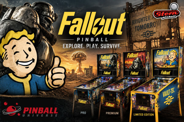 Willkommen im Wasteland: Stern Pinball präsentiert Fallout - 