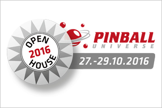 Einladung zur Open House 2016 - Open House 2016 - Faszination Pinball