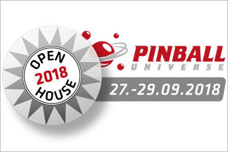 Einladung zur Open House 2018 - Open House 2018 - Faszination Pinball &amp; Arcade