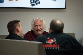 Gary Stern und Doug Skor im PU - Gary Stern und Doug Skor besuchen das Pinball Universe