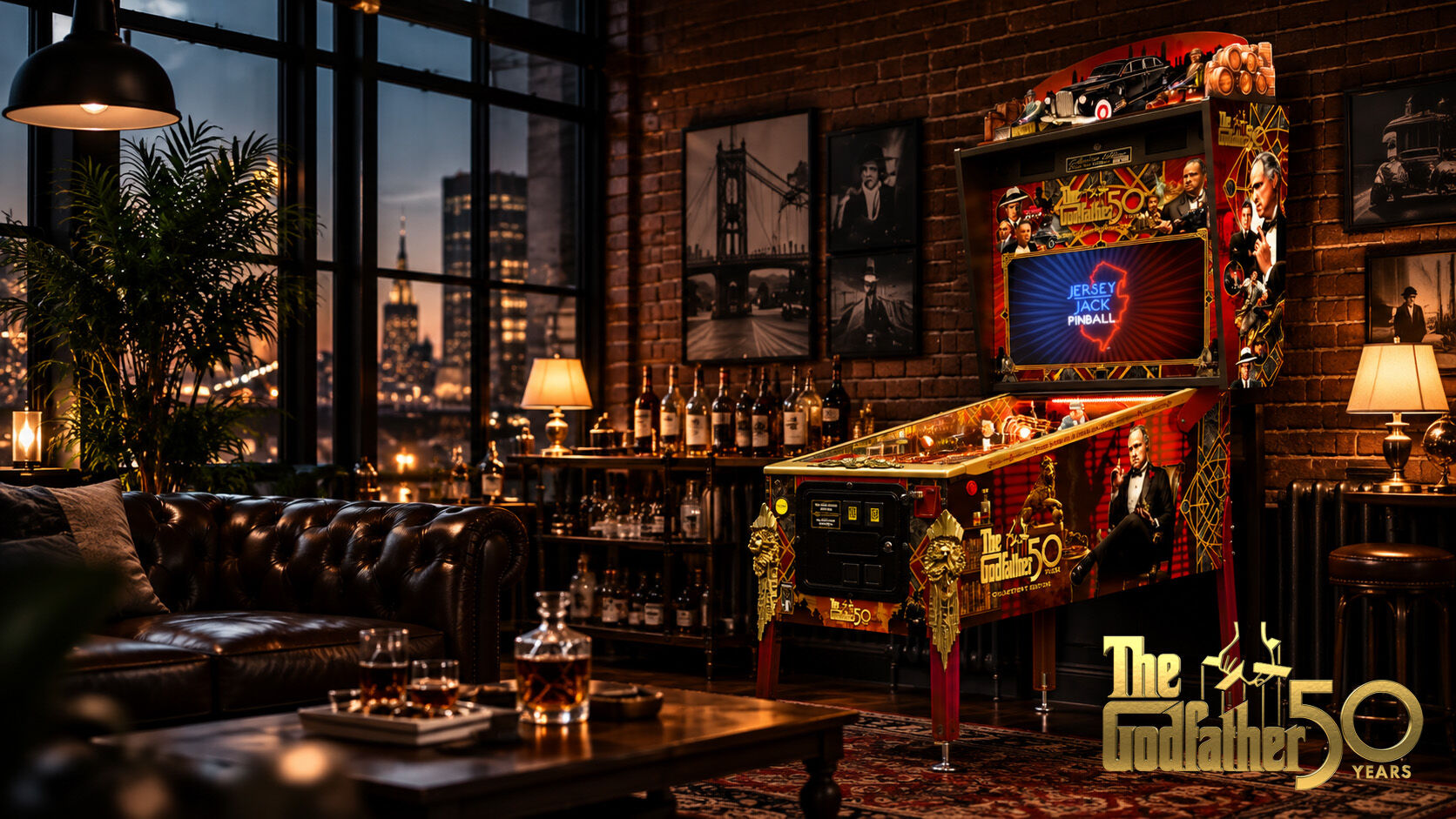 Godfather Pinball in your living room