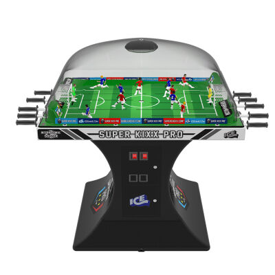 Super Kixx Pro - Fußball Kicker Tisch (Team Rot vs....