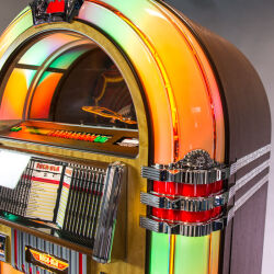 CD Bubbler Jukebox Walnuss (braun)