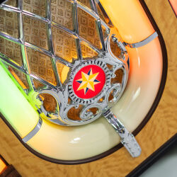 Rock-Ola Bubbler Jukebox Digital Music Center (Walnuss)