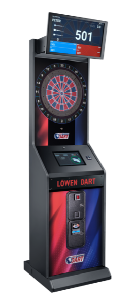 Löwen Dart HB10 rot/blau