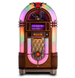 SL45 Vinyl Jukebox "Medium Oak"