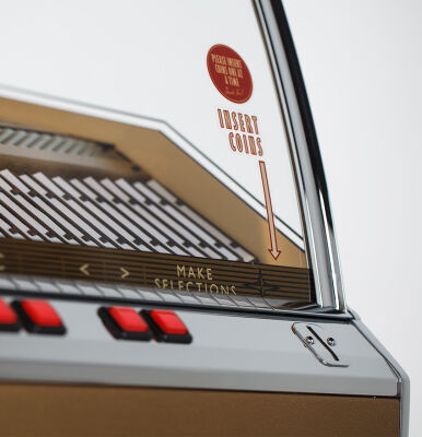 Rocket CD Jukebox "Medium Oak"