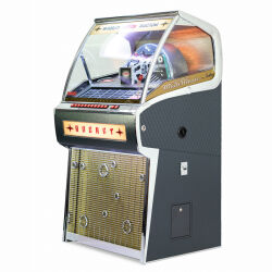 Rocket Vinyl Jukebox "Graphite"