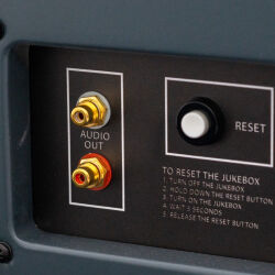 Rocket Vinyl Jukebox "Graphite"