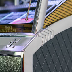 Rocket Vinyl Jukebox "Graphite"