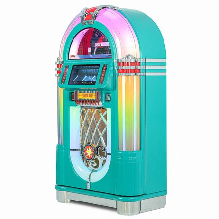 SL15 CD Slim Line Jukebox Turquoise