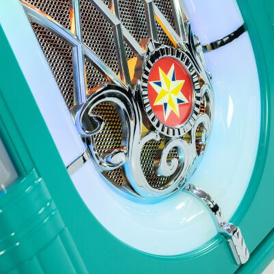 SL15 CD Slim Line Jukebox "Turquoise"