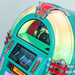 SL15 CD Slim Line Jukebox "Turquoise"