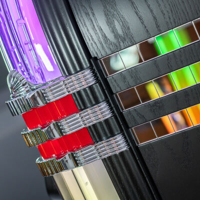 SL45 Vinyl Jukebox "Black Ash"