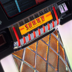 SL45 Vinyl Jukebox "Black Ash"