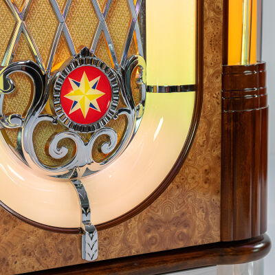 SL45 Vinyl Jukebox "Brown Sapele"