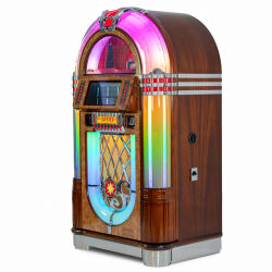 SL45 Vinyl Jukebox "Brown Sapele"