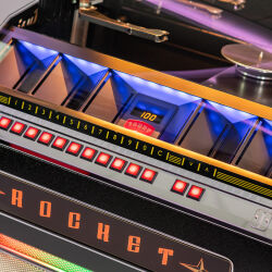 Rocket LP Jukebox "Black Ash"
