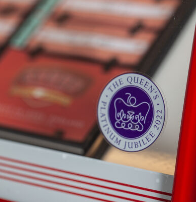 Rock Britannia Rocket Vinyl Jukebox