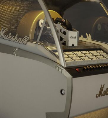 Marshall Rocket Vinyl Jukebox - Cream Edition